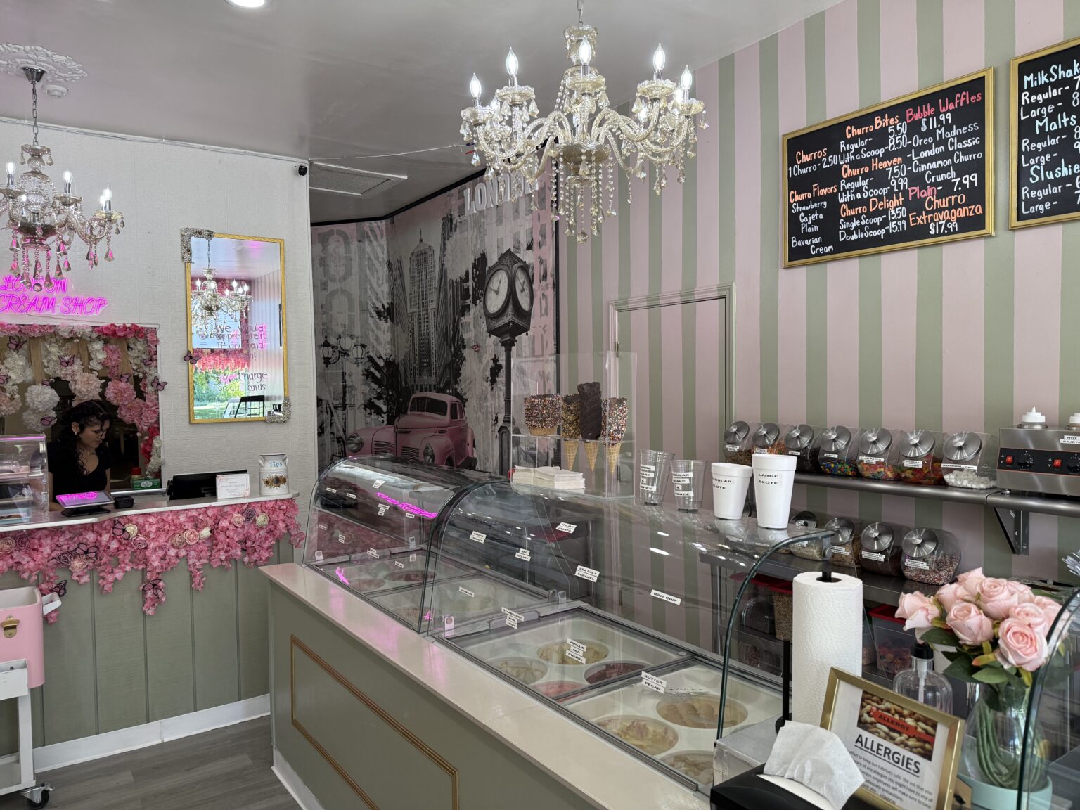 London Ice Cream Shop